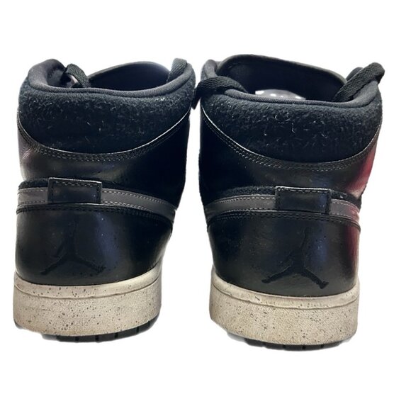 Air Jordan 1 Mid Premium Winterized Black Gray Sneakers SIZE 10.5 main image 7